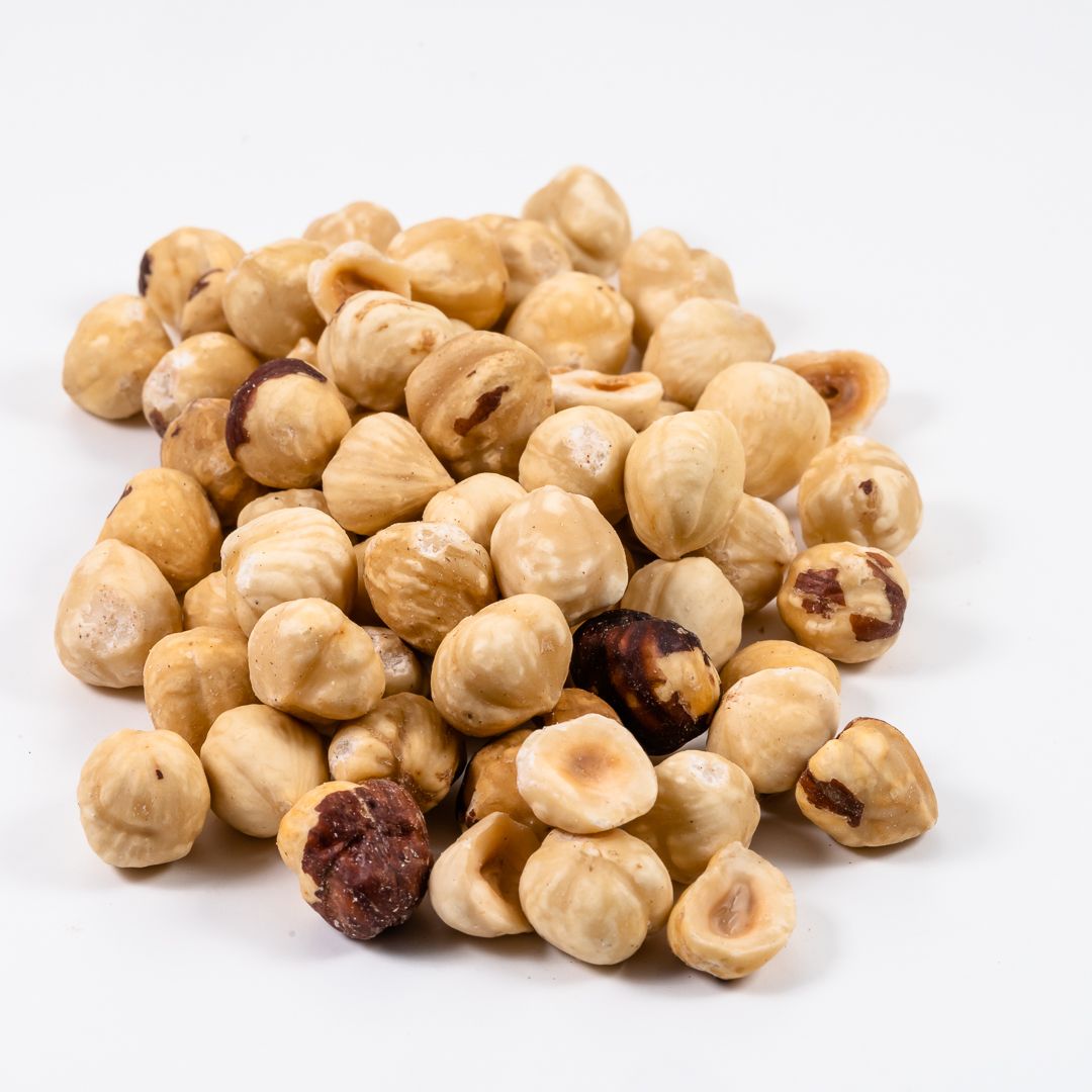 Nocciole sgusciate tostate
