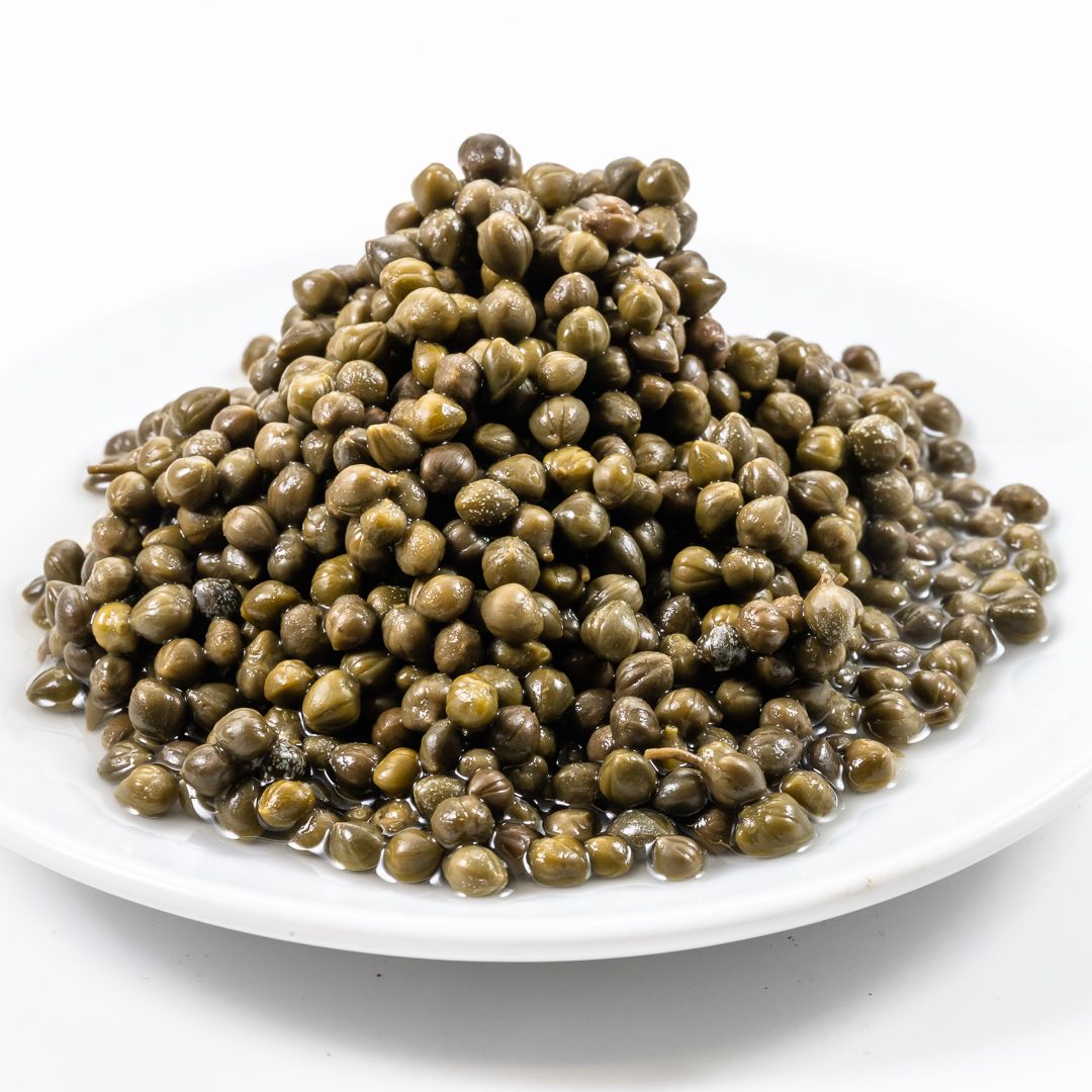 Capperi minuscoli in salamoia
