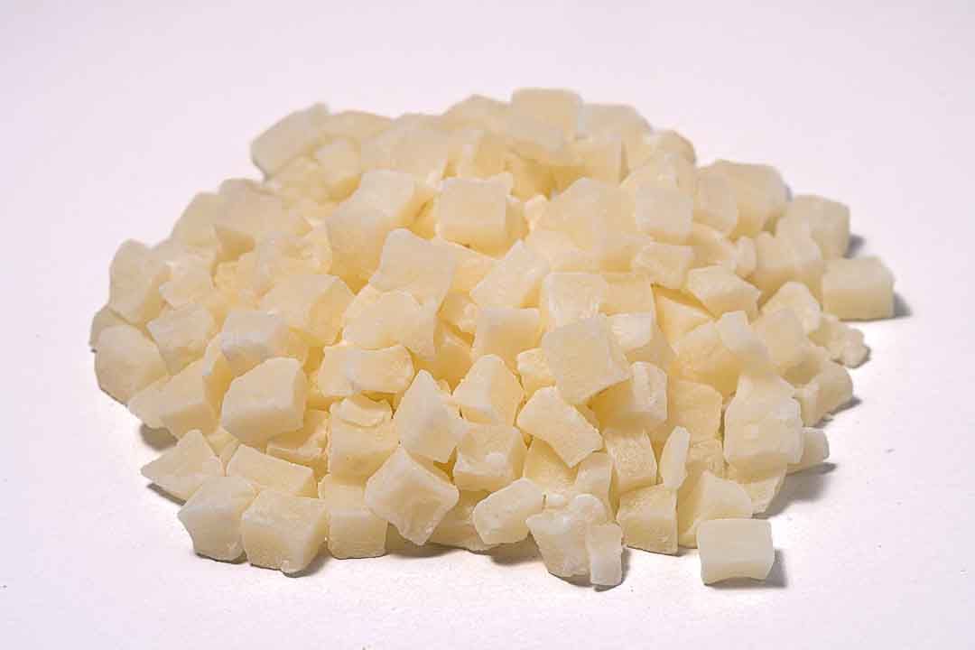 Cocco a cubetti disidratato