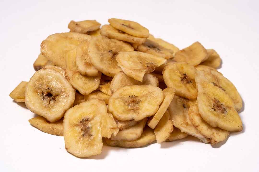 Banane a fette disidratate