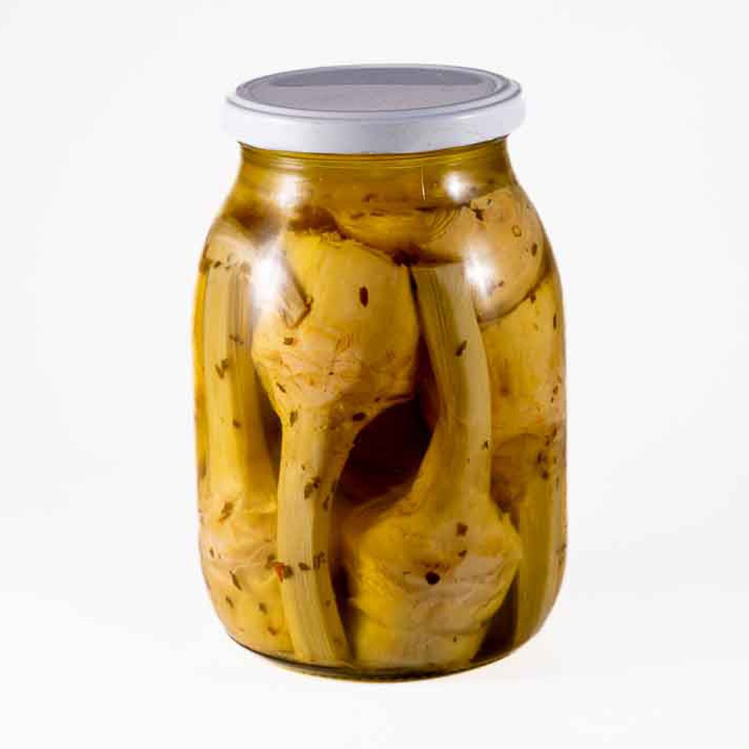 Carciofi con il gambo alla romana